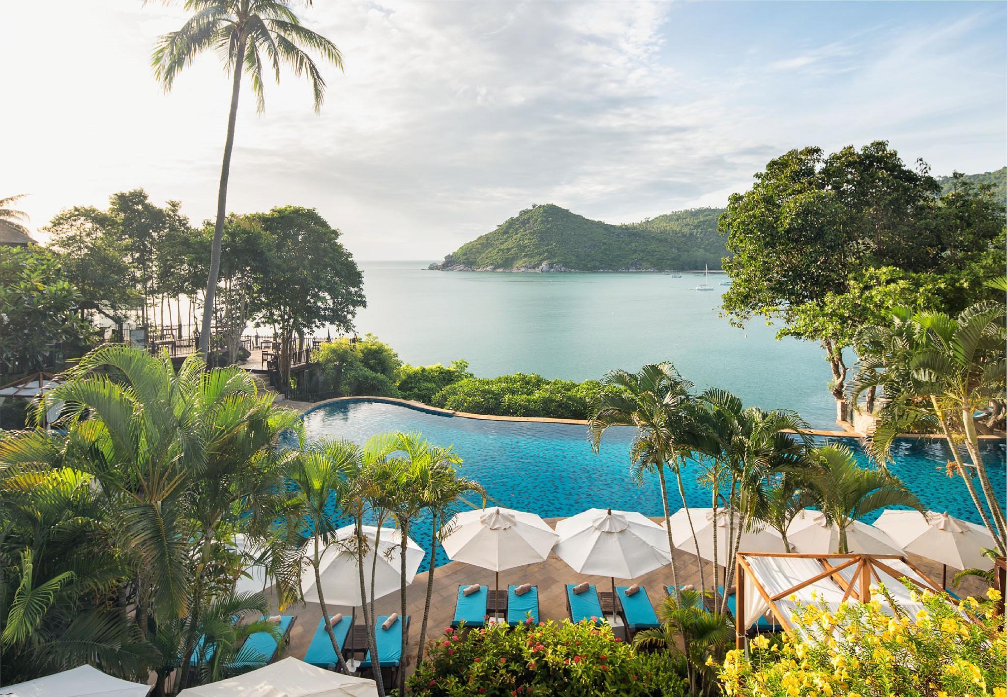 Panviman Resort Koh Phangan - Sha Extra Plus Thong Nai Pan Noi Exterior photo View of the Andaman Sea from the resort