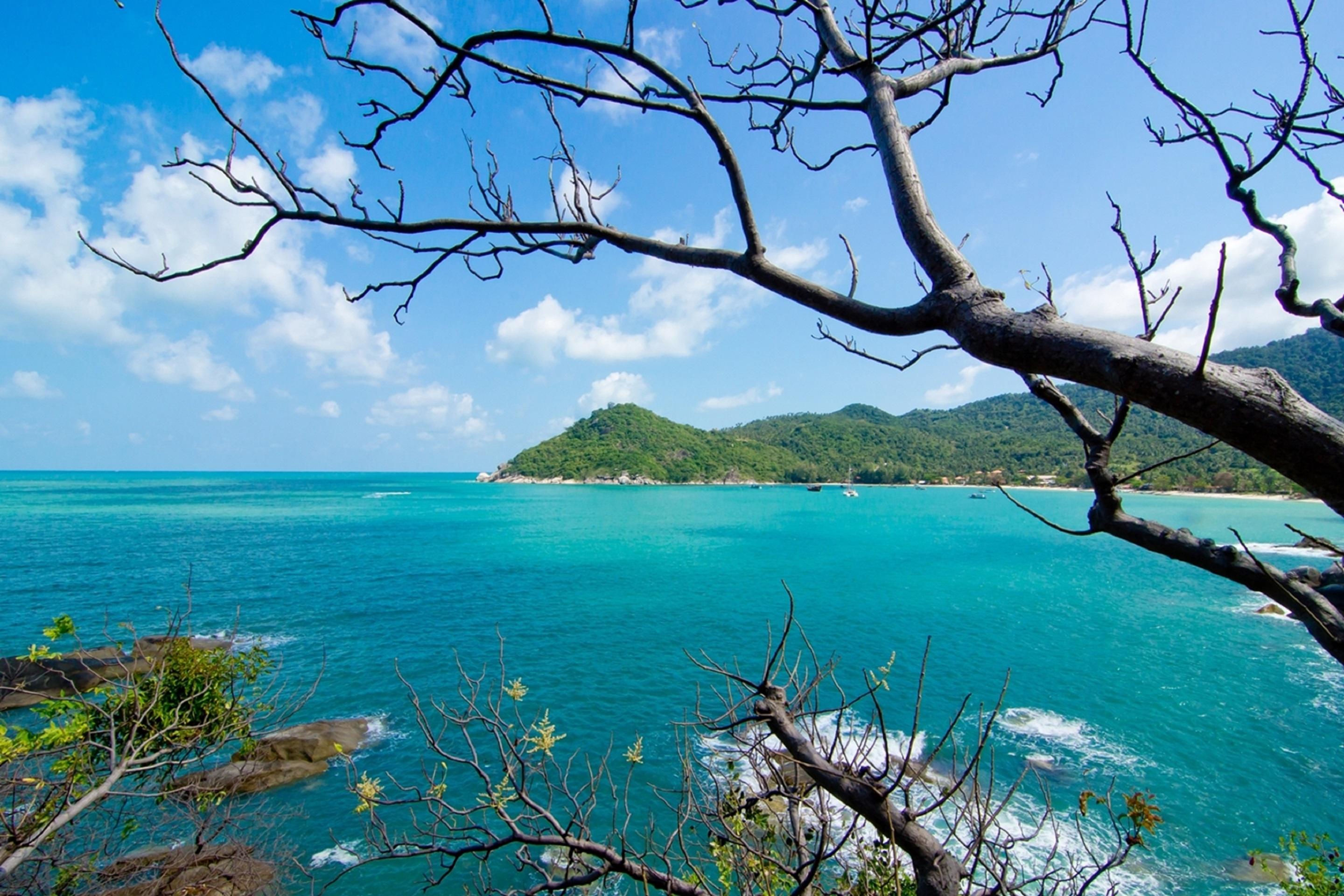 Panviman Resort Koh Phangan - Sha Extra Plus Thong Nai Pan Noi Exterior photo View of Ko Lan from Ko Lantieng