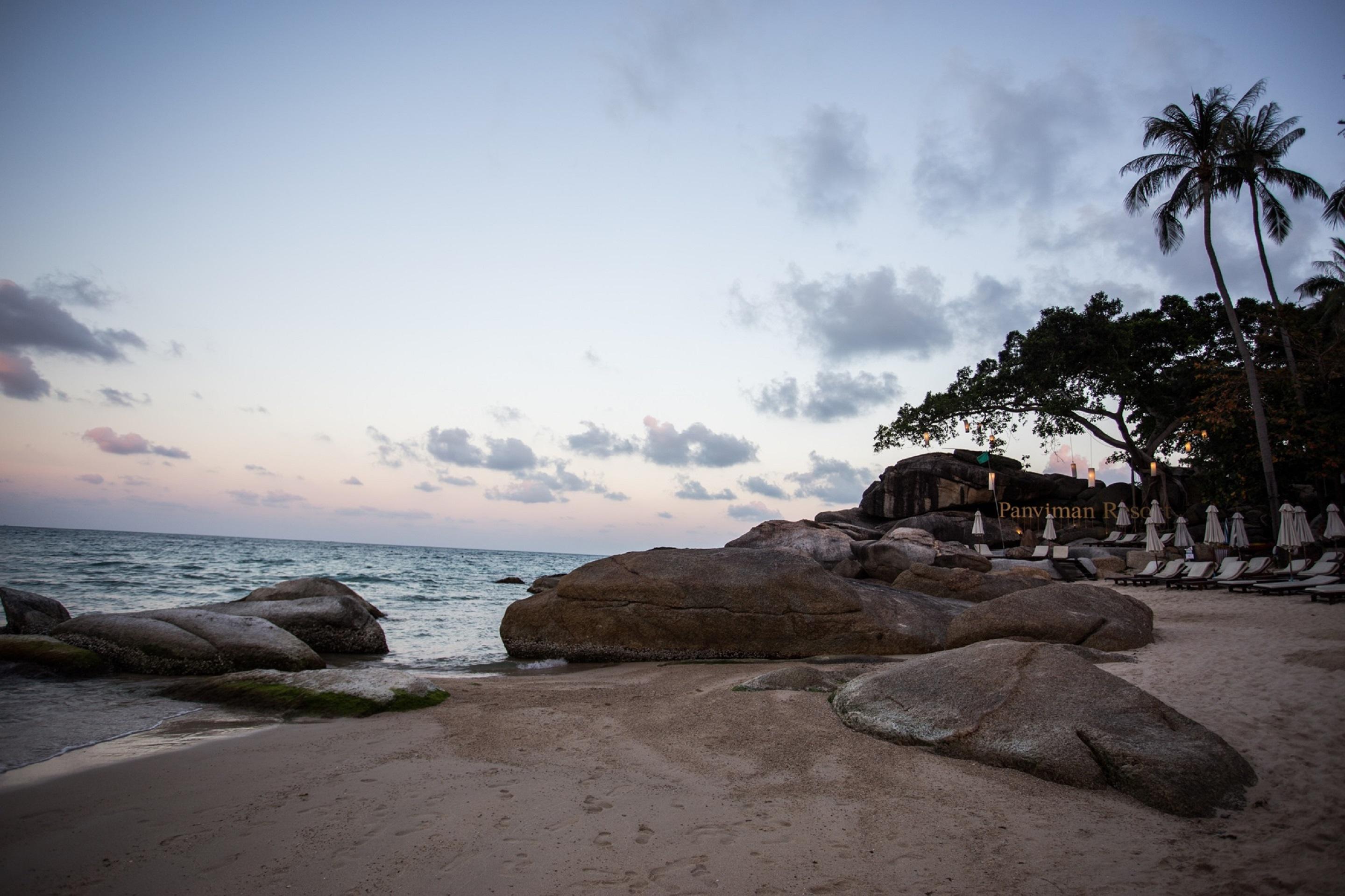 Panviman Resort Koh Phangan - Sha Extra Plus Thong Nai Pan Noi Exterior photo Sunset at the beach